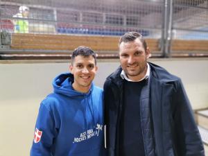 Ivan De Grandis con Pablo Gonzalez